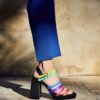 Tacones NOEMI multi/black